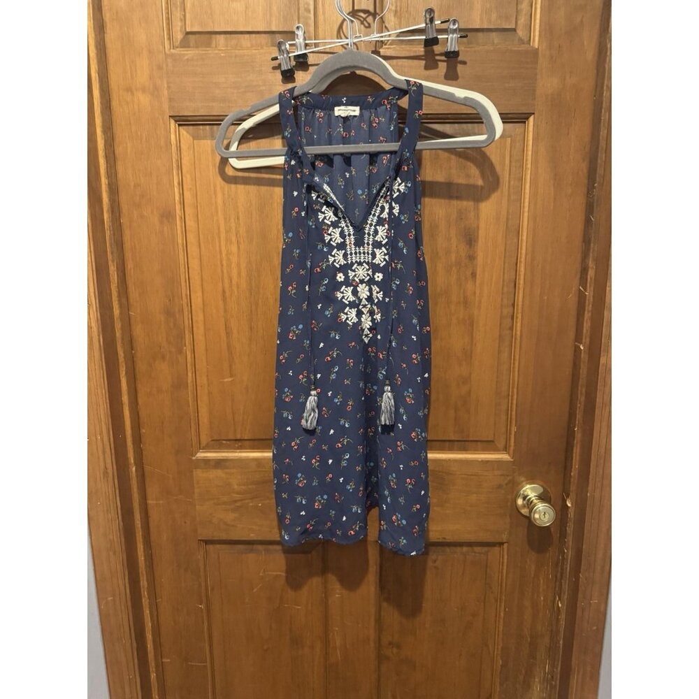 Mason & Belle Top Blue floral design XXL